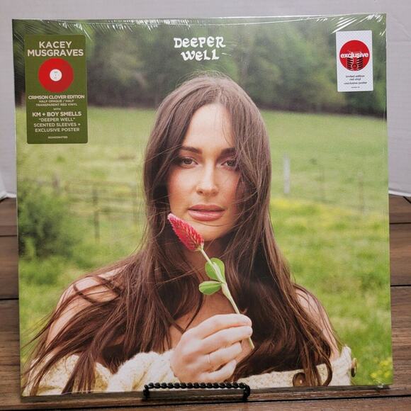 VINYL Kacey Musgraves Deeper Well - Opaque Red/ Transparent Red LP - SEALED - Picture 1 of 4